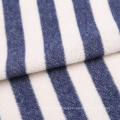 Good price Chinese printed french terry printing  thermal fabrics stripes hoodies for garment